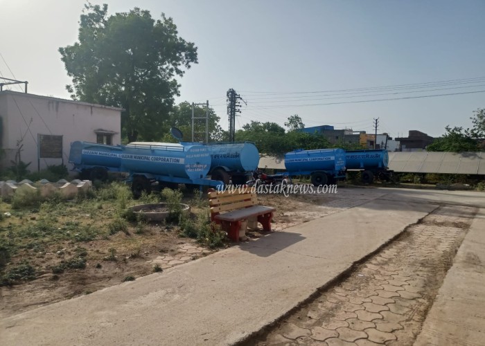 Ujjain कमीशनखोरी की भेंट चढ़े निगम के नए टैंकर 