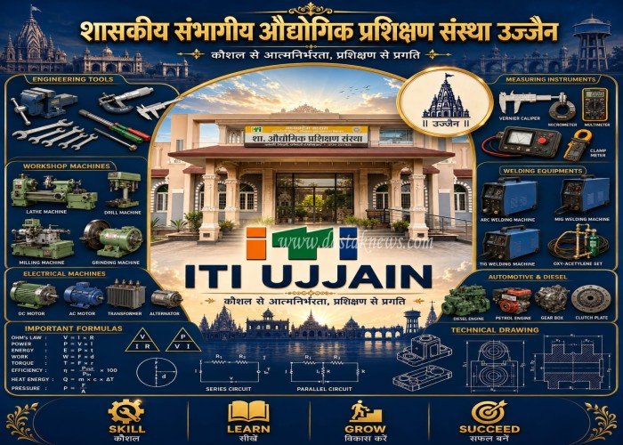 Ujjain शासकीय आईटीआई संस्थान में सत्र 2026 के लिए प्रवेश प्रक्रिया शुरू 